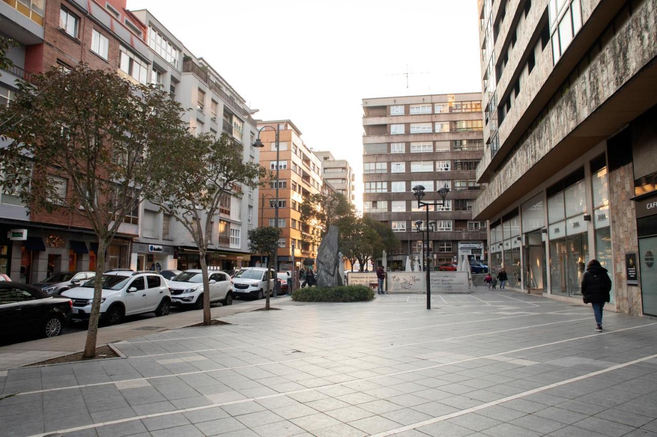 Precioso Apartamento En El Centro De Aviles Luaran gambar